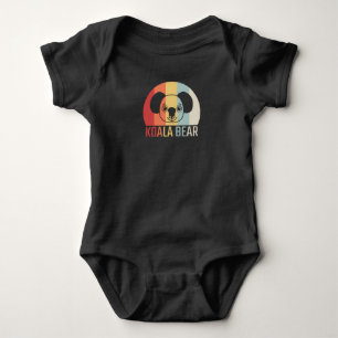 Koala Bear Retro Baby Strampler