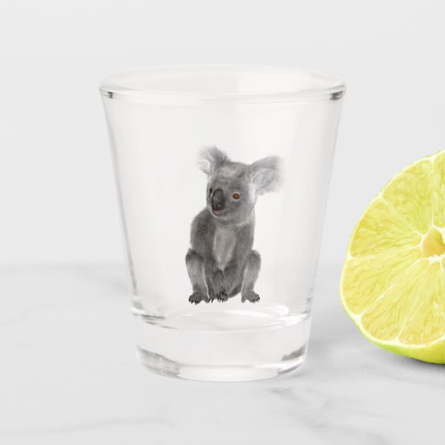 Koala Bear Schnapsglas (Vorderseite)