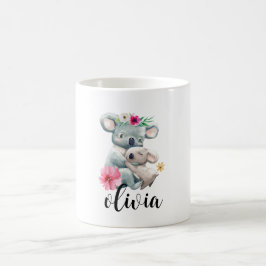 Koala Bear spendet niedliches Geschenk für die Kra Kaffeetasse