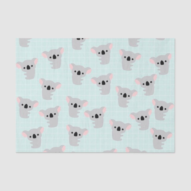 Koala Bear Tissue Paper Seidenpapier (Vorderseite)