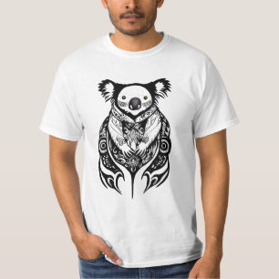 Koala Bear Wild Animal Nature Illustration Art T-Shirt