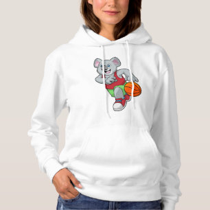 Koala bei Basketball Sports Hoodie