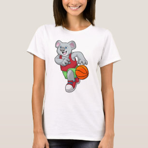 Koala bei Basketball Sports T-Shirt