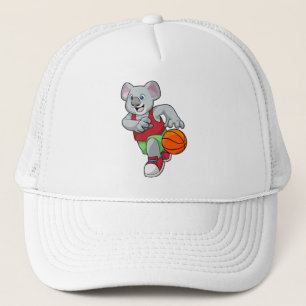 Koala bei Basketball Sports Truckerkappe