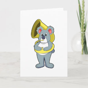 Koala bei Musik mit Saxophon.PNG Karte