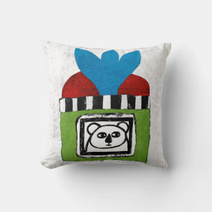 Koala bei Zuhause Throw Kissen