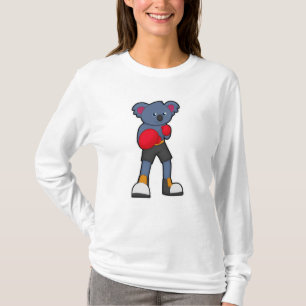Koala beim Boxen mit Boxhandschuhen T-Shirt