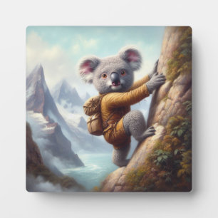 Koala-Bergsteigen Fotoplatte