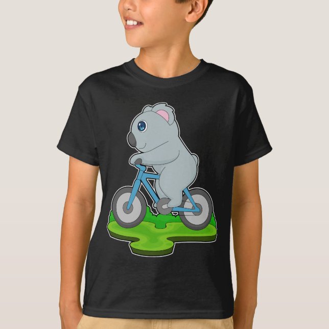 Koala Bicycle T-Shirt (Vorderseite)
