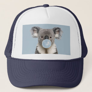 Koala Blasa a Blue Bubble gum Truckerkappe