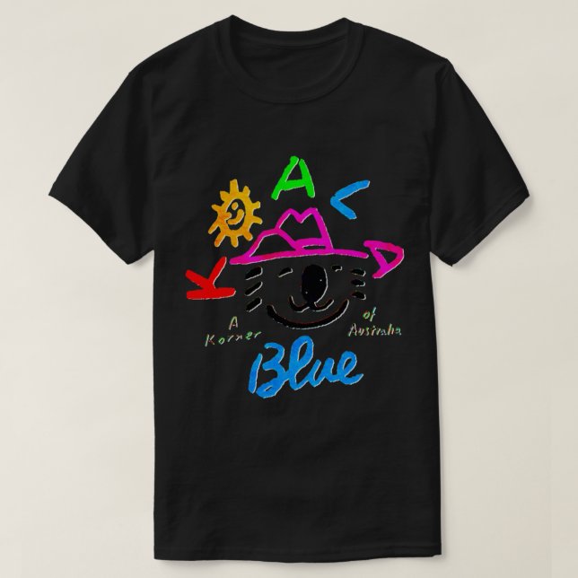 Koala Blue Olivia Newton-John Essential T-Shirt (Design vorne)