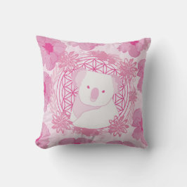 Koala Blume des Lebens Kissen