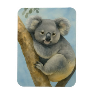 Koala Calm - Wasserfarbenwelt Magnet
