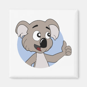 Koala-Cartoon-Magnet Magnet