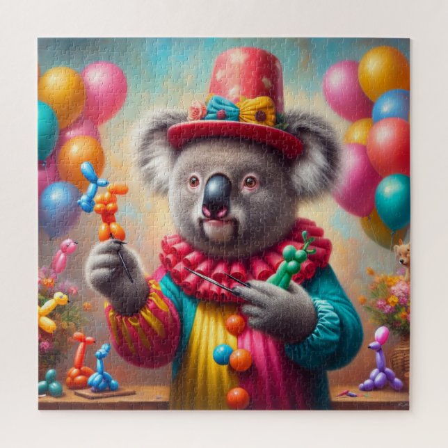 Koala Clown Puzzle (Vertikal)