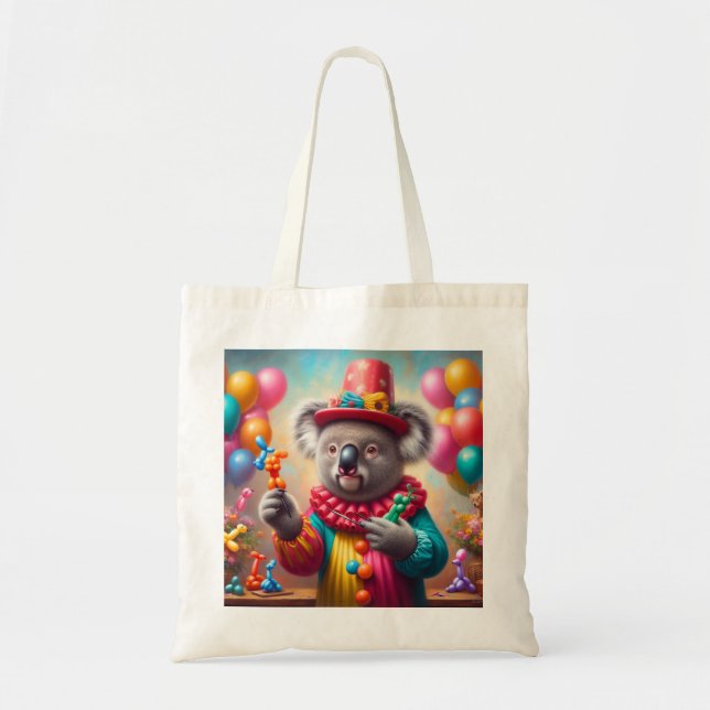 Koala Clown Tragetasche (Vorne)