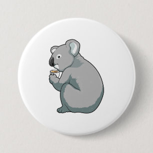 Koala Coffee Cup Button