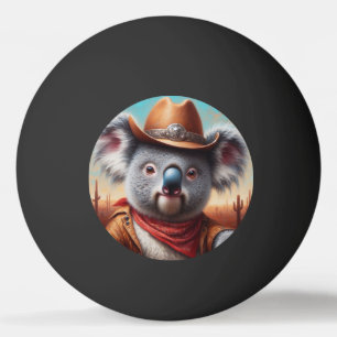 Koala Cowboy Tischtennisball
