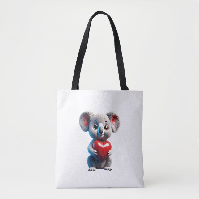 Koala Cuddle Tasche: Eine Touch der Liebe der Natu (Vorderseite)