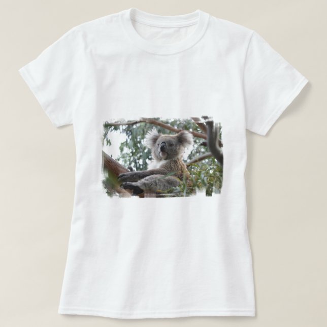 Koala-Damen-T - Shirt (Design vorne)