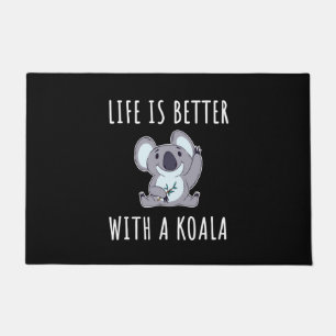 Koala - Das Leben ist besser mit einem Koala Fußmatte