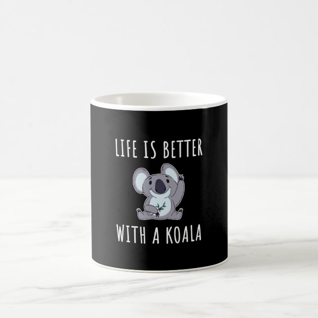 Koala - Das Leben ist besser mit einem Koala Kaffeetasse (Mittel)