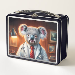 Koala Doctor Metall Brotdose