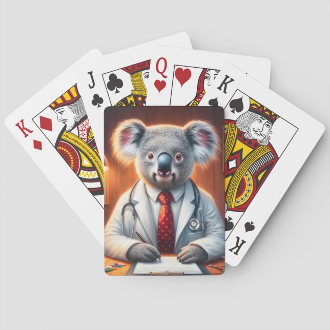 Koala Doctor Spielkarten (Rückseite)