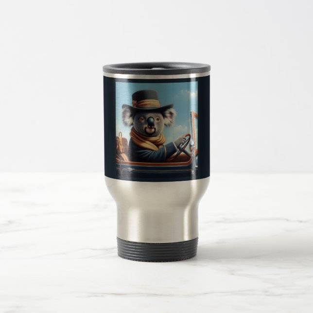 Koala Driving Reisebecher (Mittel)