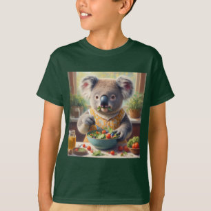 Koala Eating Salad T-Shirt