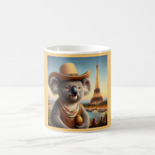 Koala Eiffel Tower Kaffeetasse