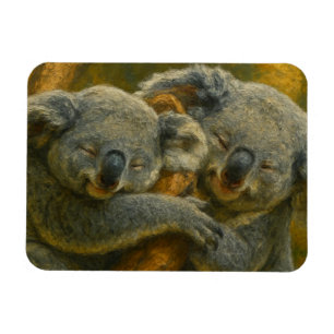 Koala Embrace - Zender Wildlife Moment Magnet