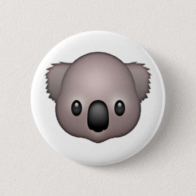 Koala - Emoji Button (Vorderseite)