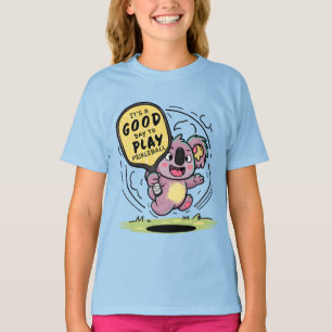 koala Es ist ein guter Tag, um Pickleball zu spiel T-Shirt