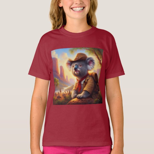 Koala Explorer T-Shirt (Vorderseite)