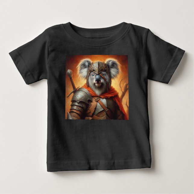 Koala Fantasy Warrior Baby T-shirt (Vorderseite)