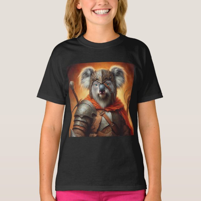 Koala Fantasy Warrior T-Shirt (Vorderseite)