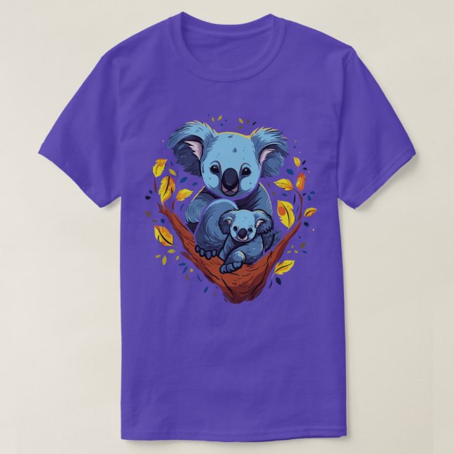 Koala Fathers Day T-Shirt (Design vorne)