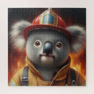 Koala Firefighter Puzzle