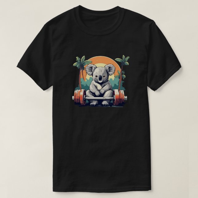 Koala Fitness T-Shirt (Design vorne)