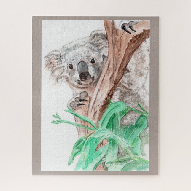 Koala, Flüchtige Blick-a-Boo Puzzle (Vertikal)