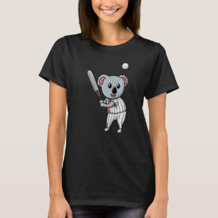 Koala-Flüsterer Tier Sport Baseball-Mannschaft T-Shirt