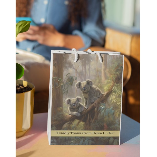Koala Forest Dreams, Brauch Mittlere Geschenktüte (Von Creator hochgeladen)