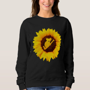 Koala für Frauen Bear Animal Possum Sonnenblume Sweatshirt