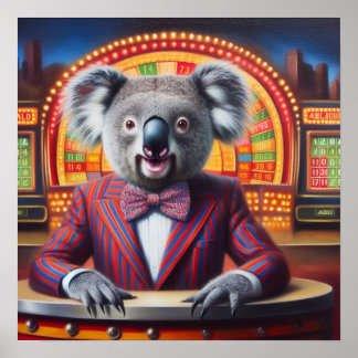 Koala Game Show Host Poster