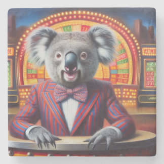 Koala Game Show Host Steinuntersetzer