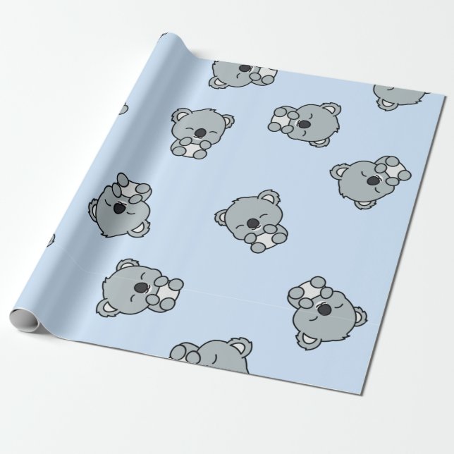 Koala Geschenkpapier (Ungerollt)