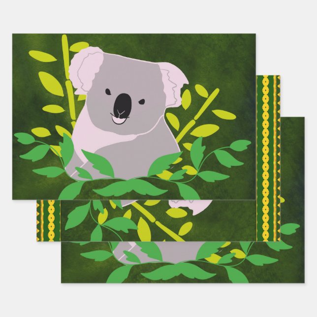 Koala Geschenkpapier Set (Set)