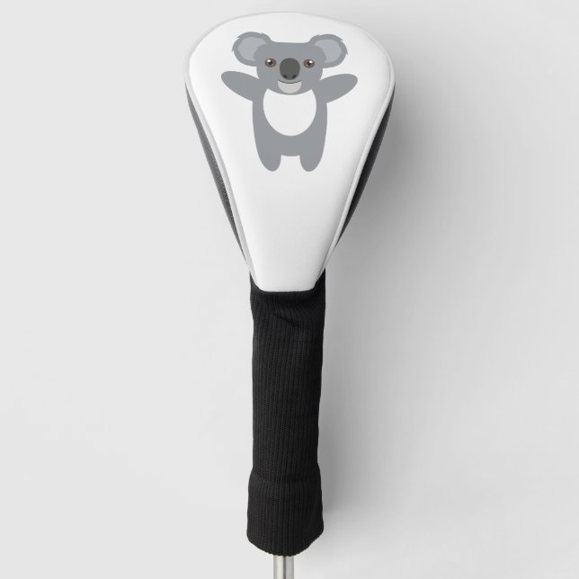 Koala Golf Headcover (Vorderseite)