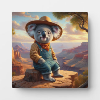 Koala Grand Canyon Fotoplatte
